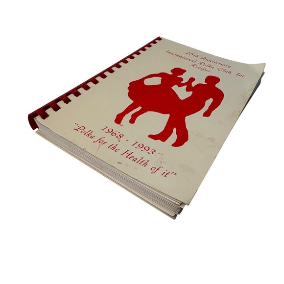 25th Anniversary International Polka Club Recipes Spiral Cookbook 1968-1993 - Picture 5 of 11